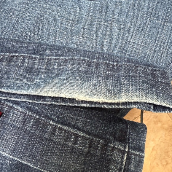 Vintage Y2K 7 for all Mankind Dojo Style Women's Blue Jeans - Picture 15 of 16